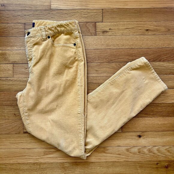 Talbots Mustard Corduroy Pants - Picture 11 of 11